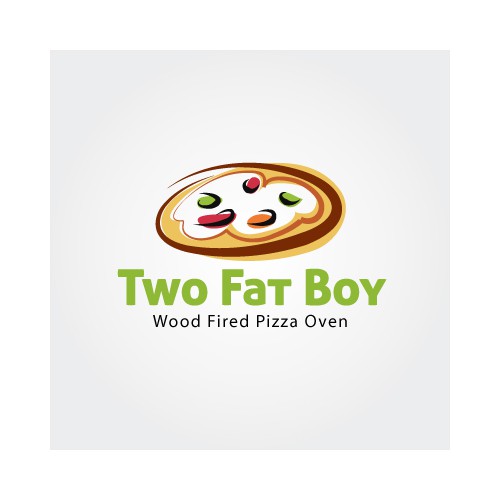 Help Two Fat Boys Wood Fired Pizza Oven with a new logo