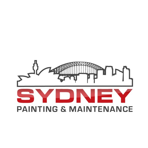 sydney painting & maintenance needs a new logo