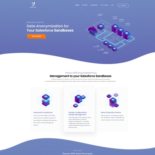 Phennecs website reimagining / redesign