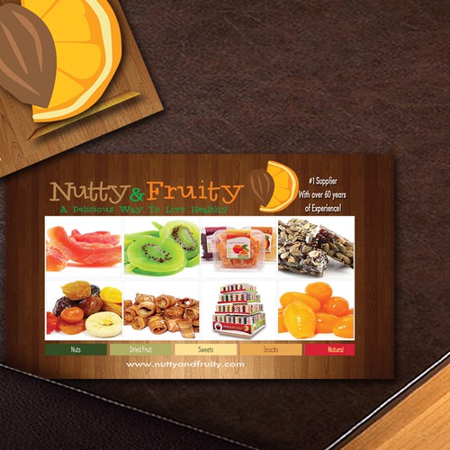 Business card for Nutty And Fruity