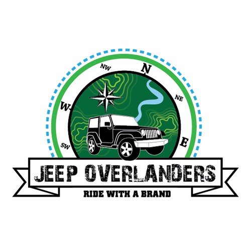 Jeep Overlanders logo draft