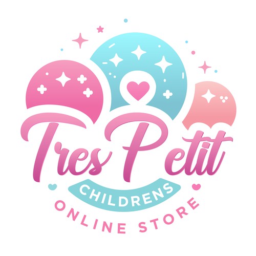 a creative and unique logo for a childrens online store