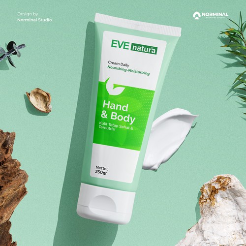 Cosmetics Hand Body Skincare Packaging Design