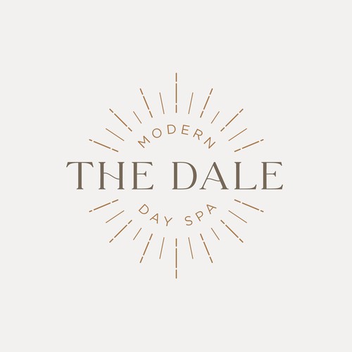Modern day spa logo