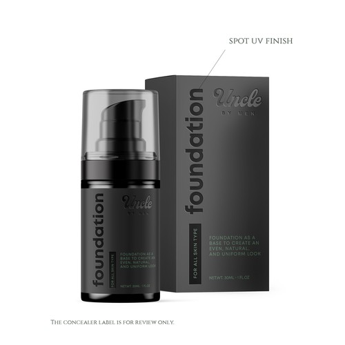 Design premium package for mens beauty brand