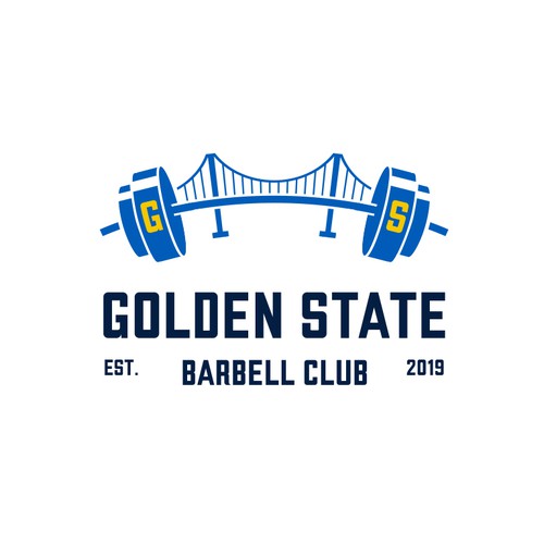 Logo for Golden State Barbell Club