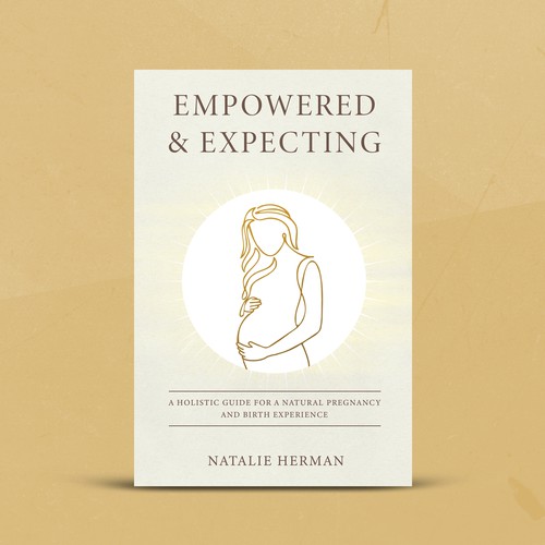Minimalist book about natural pregnancy