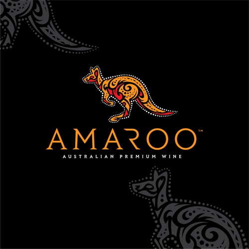 Amaroo Premium Wine Logo