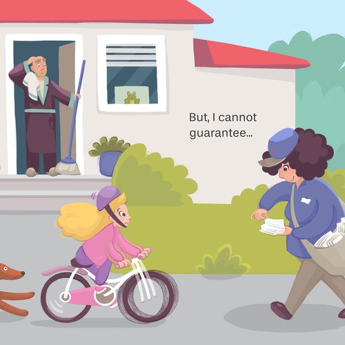 Illustration for the children's book