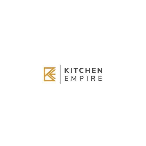 Logo concept for a company that supplies luxury kitchen & bath supplies