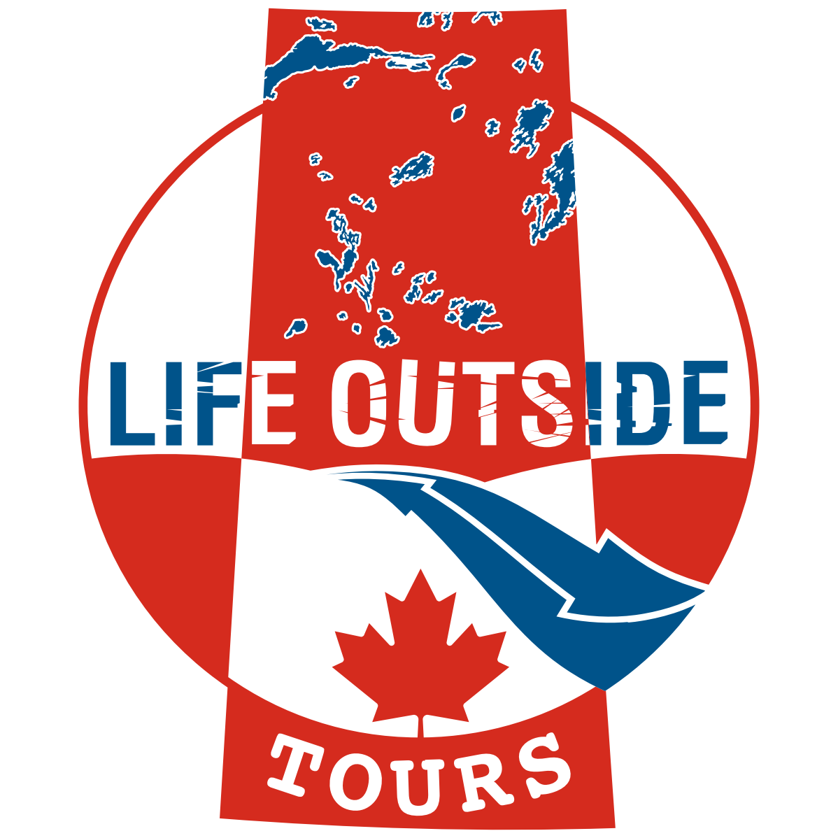 Altering logo to say Life Outside Canadian Tours