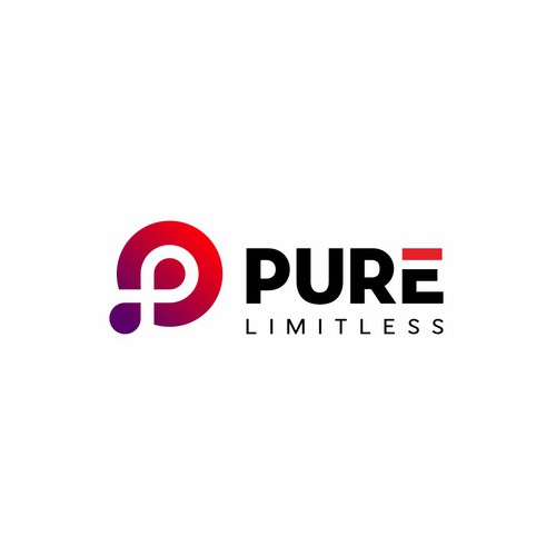 pictorial logo concept for PURE LIMITLESS