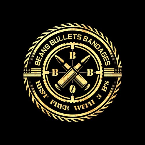 Beans Bullets Bandages - Logo Design