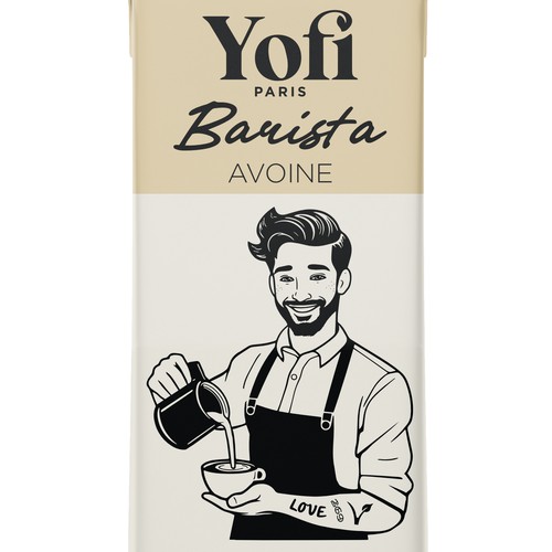 Yofi Barista Almond Milk – Packaging Design & Rebranding