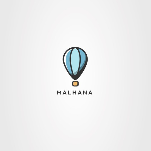 Bold logo concept for MALHANA