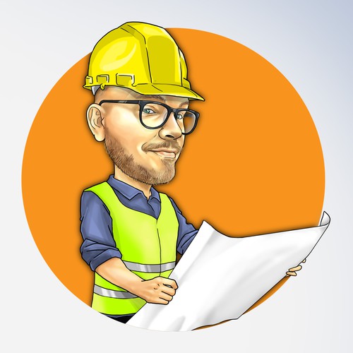 Caricature for a CEO