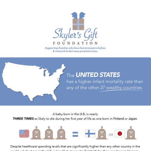 Infographic for Skylet's Gift (nonprofit organization)