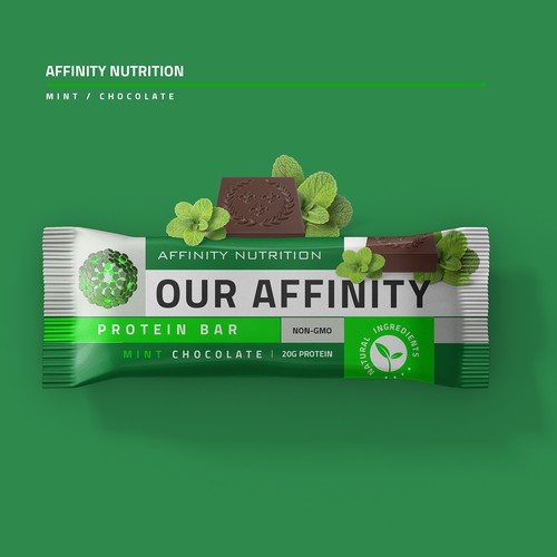 product packaging, protein bar