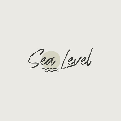 Logo design for Sea Level - Beach Club