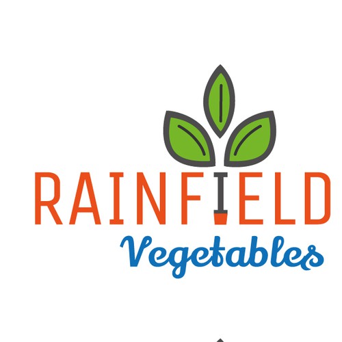 Logo concept for produce company
