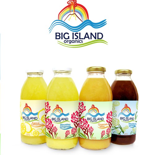 New product label wanted for Big Island Organics