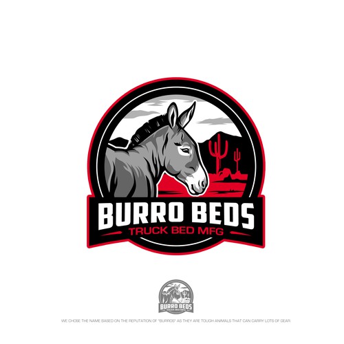 Burro Beds Trucking MFG Logo