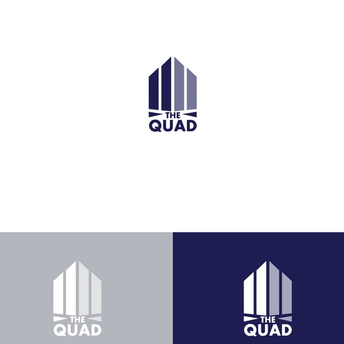 THE QUAD , LOGO DESIGN