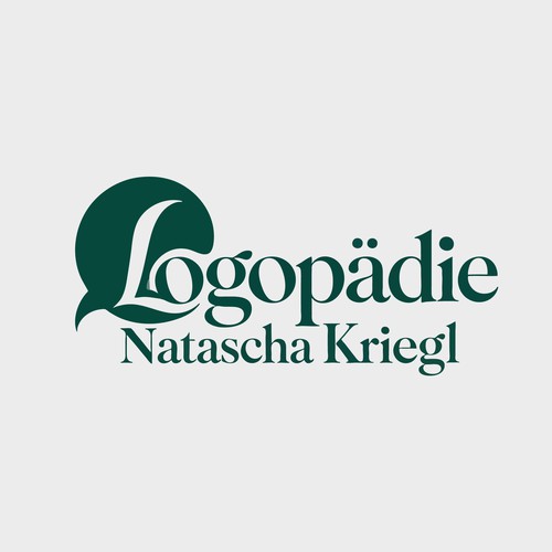Medical & Speech Therapy Logo Design | Logopädie Clinic Branding