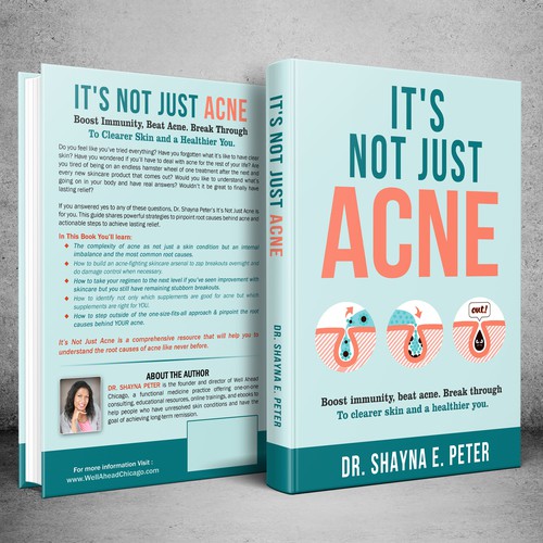 Bold , Clean Healing ACNE book cover