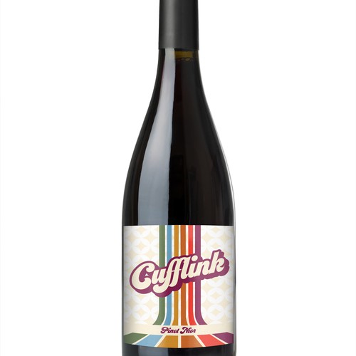 Wine Label for Cufflink Wine