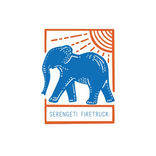 Elephant T-Shirt Illustration