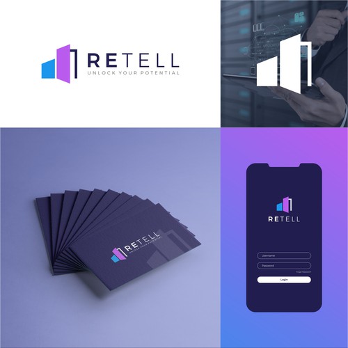 Logo design for retell