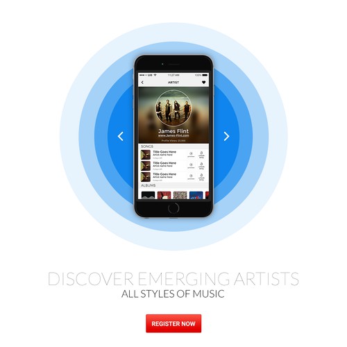 Landing Page for SongCast