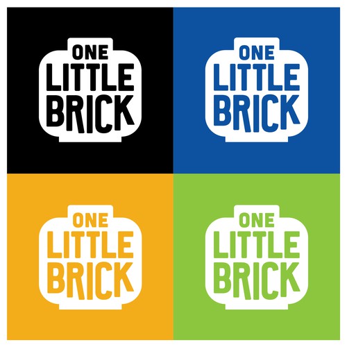One Little Brick Logo Concept