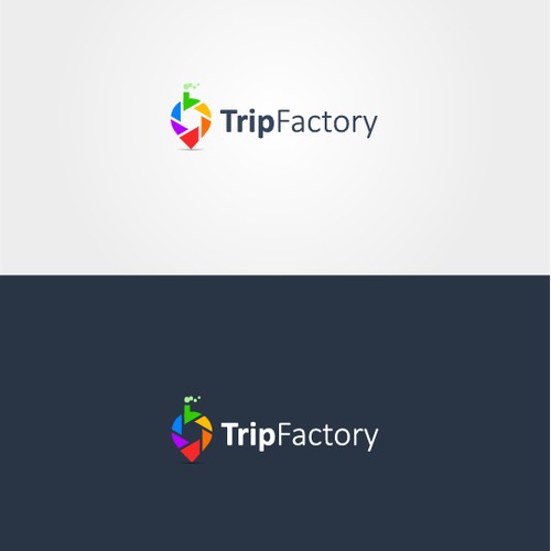 Colorful Logo for Trip Factory