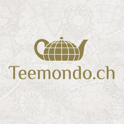 Logo for a tea-online-shop in Switzerland