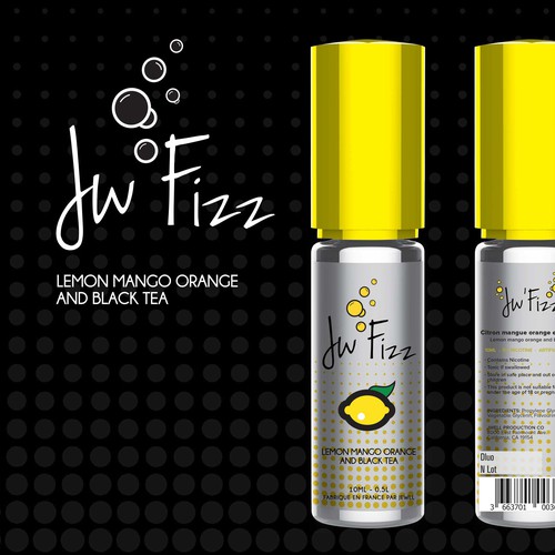 JW'FIZZ - ELiquid Bottles - Concept 2