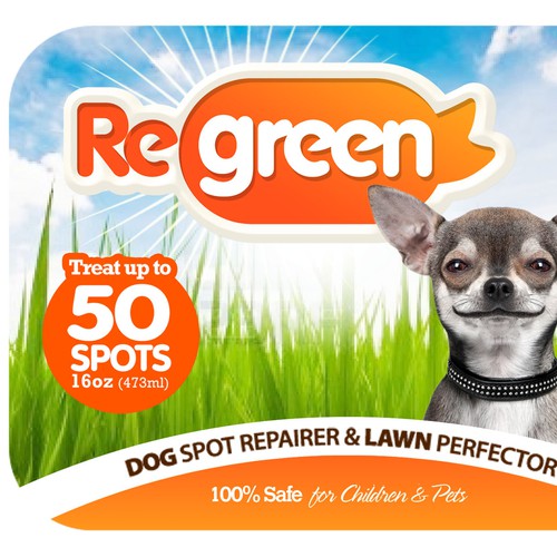 Create a label for a lawncare product that will be sold nationwide!
