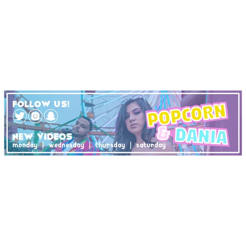 Popcorn YouTube Banner