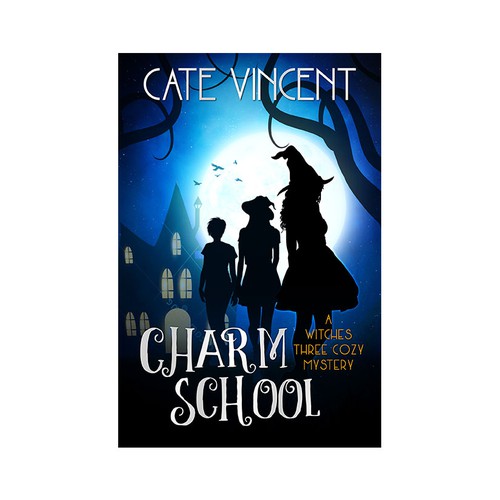 A witchy cozy mystery novel Book Cover