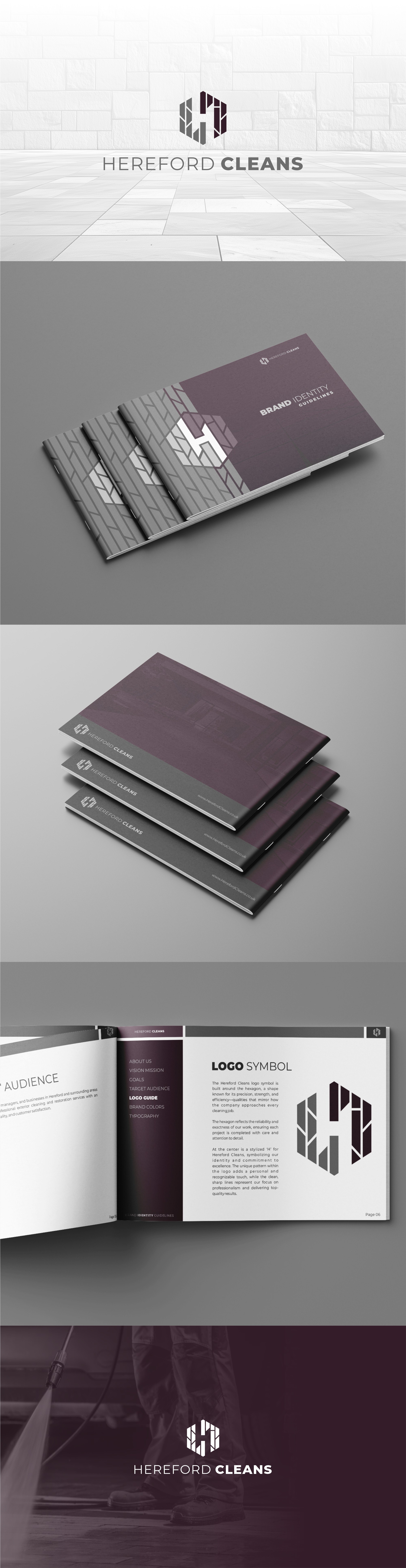 Brand Identity Guidelines for Hereford Cleans
