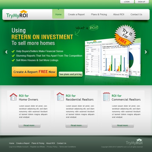 Realestate Investment Calculator Needs Web Design RockStar!