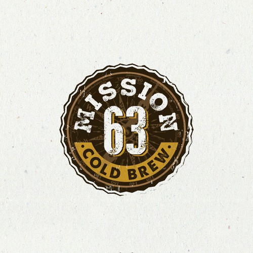 Logo design for Mission 63 Cold Brew