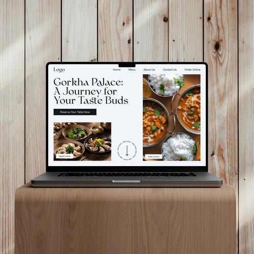 Gorkha Palace Restaurant Web Design