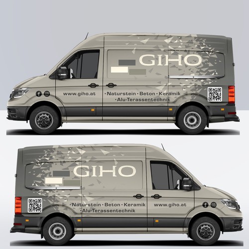 GIHO Car Wrap Design