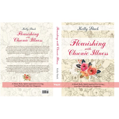 Create an inspiring cover to help people FLOURISH with Chronic Illness!