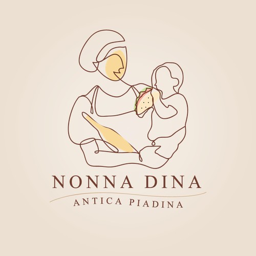 Sophisticated and organic logo for an Italian Restaurant