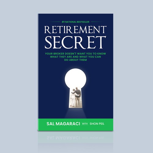 Book Cover design on Retirement Secrets