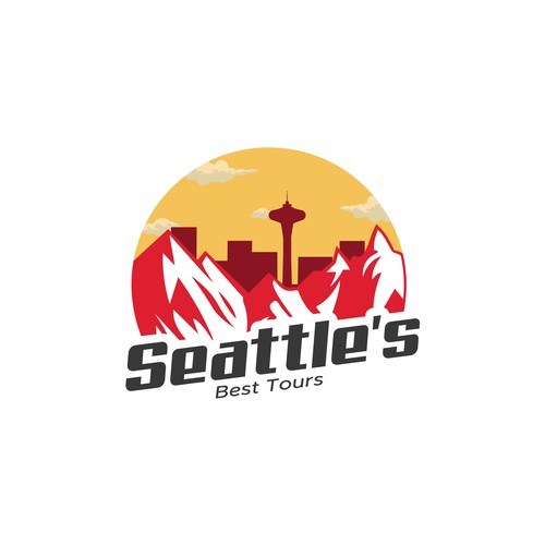 Seattle's Vintage Logo Design 