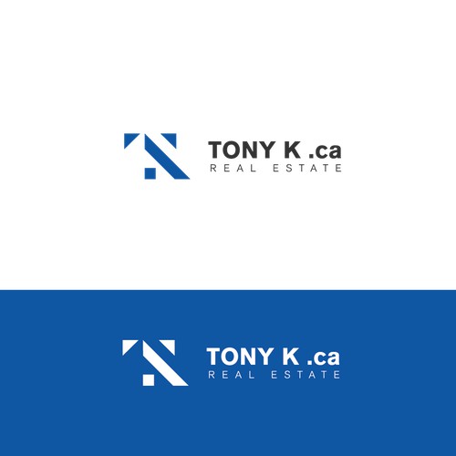 Modern logo for real estate company.